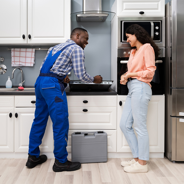 can you provide an estimate for cooktop repair before beginning any work in Tuscarora NV